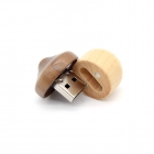 Wooden Usb Drives - 2020 creative new hazelnut shaped wooden usb storage device LWU1013